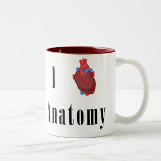 Tasse 2 Couleurs Anatomie du *Heart* I