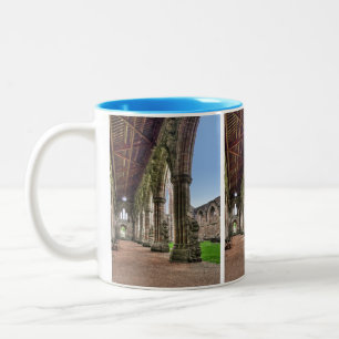 Tasse 2 Couleurs Ancienne abbaye de Tintern, monastère cistercien, 