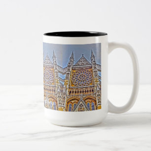 Tasse 2 Couleurs Ancienne abbaye de Tintern, monastère cistercien, 