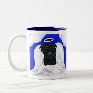 Tasse 2 Couleurs Ange Affenpinscher