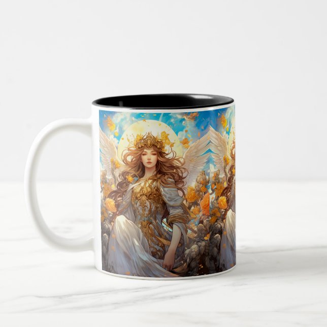 Tasse 2 Couleurs Angel Gardien G-18 (Gauche)