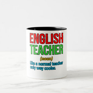 Tasse 2 Couleurs Anglais Définition Langue Grammaire