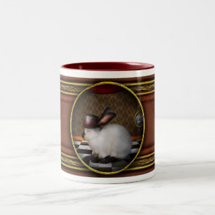 Tasse 2 Couleurs Animal - Le Lapin - Version inversée