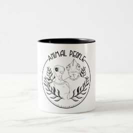 Tasse 2 Couleurs Animaux