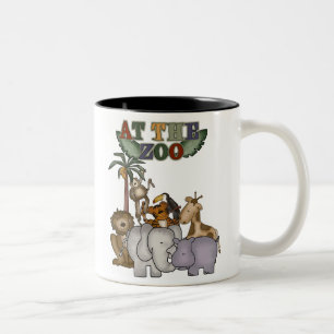 Tasse 2 Couleurs Animaux au zoo
