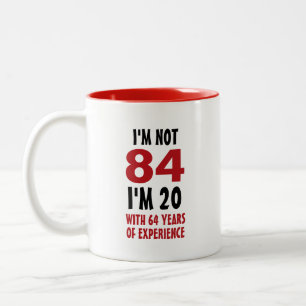 Tasse 2 Couleurs Anniversaire drôle