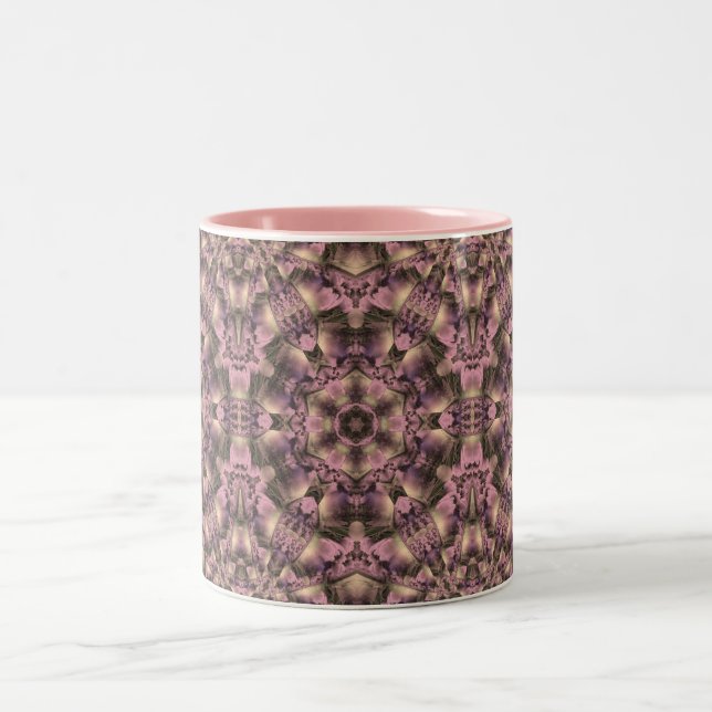 Tasse 2 Couleurs Antiquité rose victorienne (Centre)