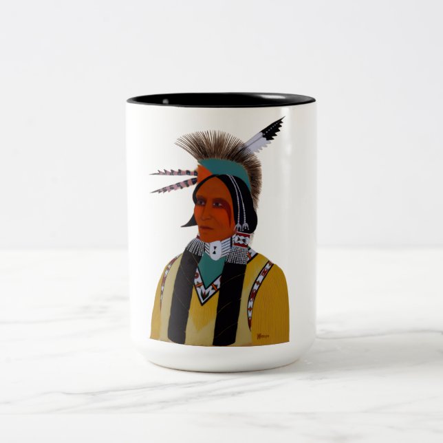 Tasse 2 Couleurs Apache Ben (Centre)