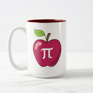 Tasse 2 Couleurs Apple pi