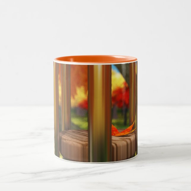 Tasse 2 Couleurs Après la boue à vent (Centre)