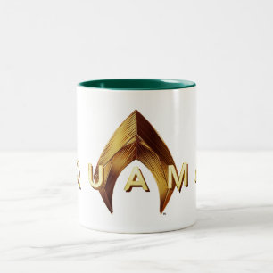 Tasse 2 Couleurs Aquaman Logo Golden Aquaman