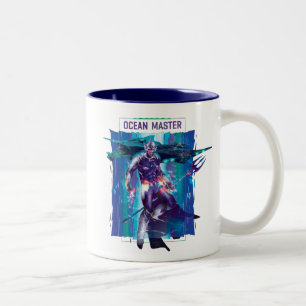 Tasse 2 Couleurs Aquaman   Ocean Master King Orm Refractionné Graph