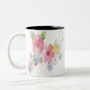 Tasse 2 Couleurs Aquarelle