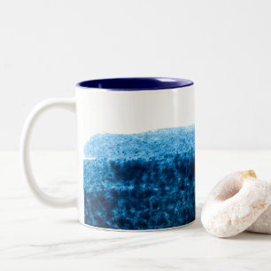 Tasse 2 Couleurs Aquarelle bleu marine