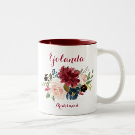 Tasse 2 Couleurs Aquarelle de Bourgogne
