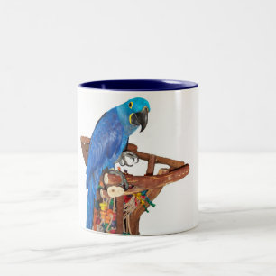 Tasse 2 Couleurs Ara de jacinthe (15oz)