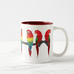 Tasse 2 Couleurs Ara et Lory Drinkware