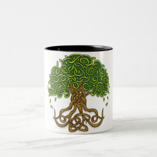 Tasse 2 Couleurs Arbre de la version 3 de vie