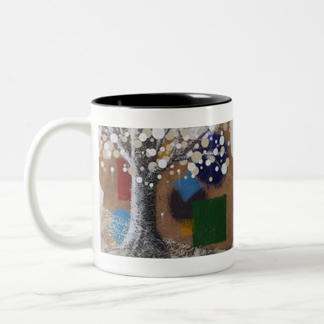 Tasse 2 Couleurs Arbre des âmes (Gauche)