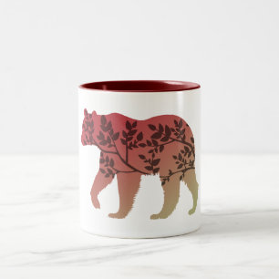 Tasse 2 Couleurs Arbre d'ours