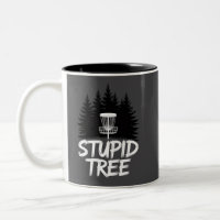 Arbre Stupide Disc Golf Drôle Frisbee Golf Golfeur