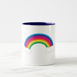 Tasse 2 Couleurs Arc-en-ciel et boue nuageuse