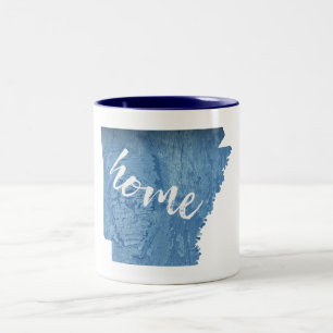 Tasse 2 Couleurs Arkansas Accueil Grain de bois