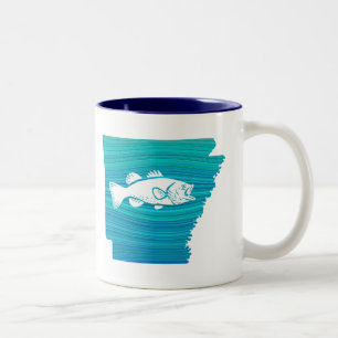 Tasse 2 Couleurs Arkansas Wave Fishing