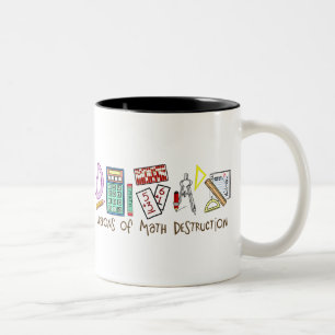 Tasse 2 Couleurs Armes de destruction de maths
