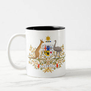 Tasse 2 Couleurs armoiries de l'australie