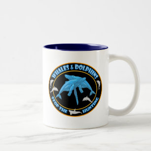 Tasse 2 Couleurs Arrêtez la chasse à la baleine