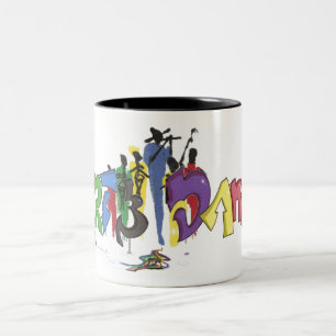 Tasse 2 Couleurs art de la danse