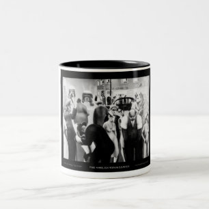 Tasse 2 Couleurs Art de Renaissance de Harlem - "ceinture noire "