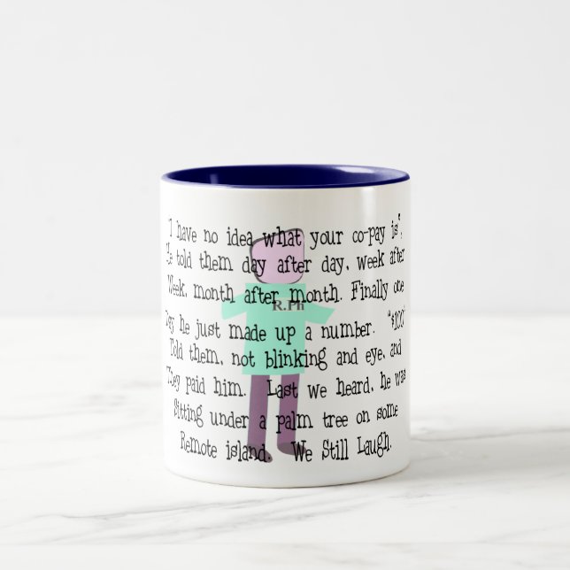 Tasse 2 Couleurs Art d'histoire de pharmacien "vengeance de (Centre)