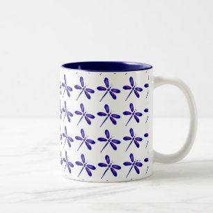 Tasse 2 Couleurs Art libellule