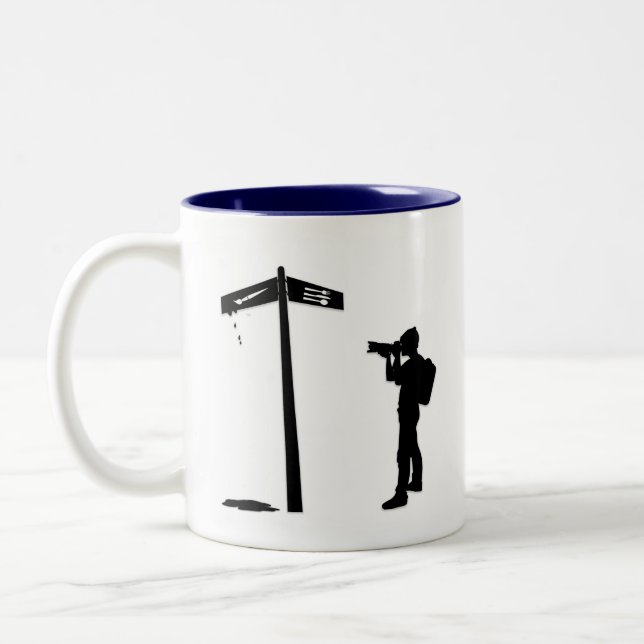Tasse 2 Couleurs Art photographique et argenterie (Gauche)