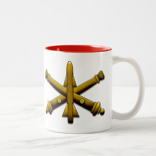 Tasse 2 Couleurs Artillerie Drinkware de défense aérien