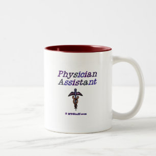 Tasse 2 Couleurs Assistant de médecin - caducée