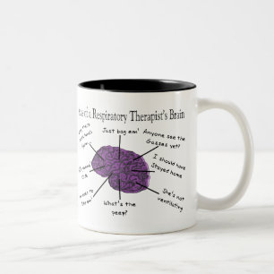 Tasse 2 Couleurs Atlas d'un cerveau de thérapeute respiratoire