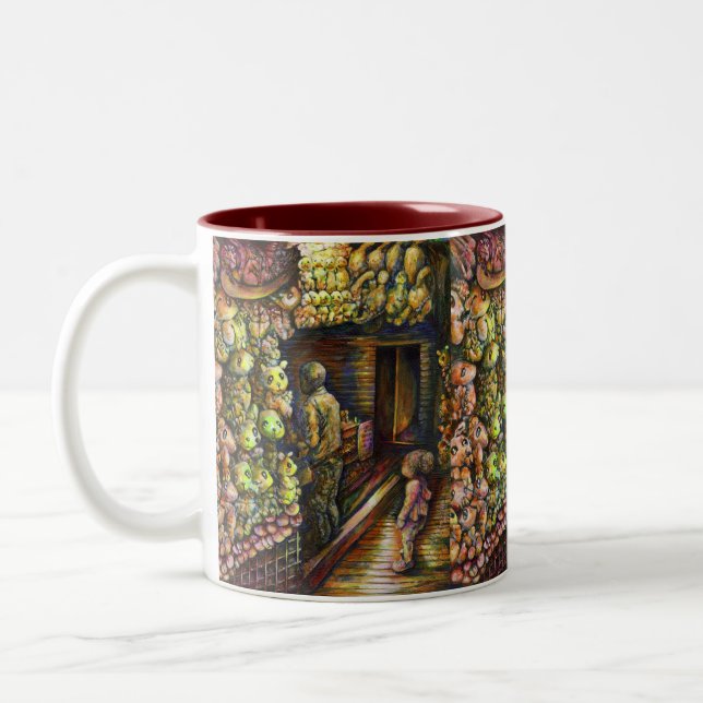 Tasse 2 Couleurs Au nord du cirque (Gauche)