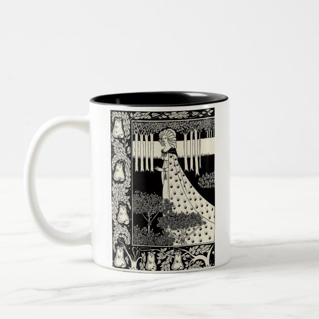 TASSE 2 COULEURS AUBREY BEARDSLEY (Gauche)