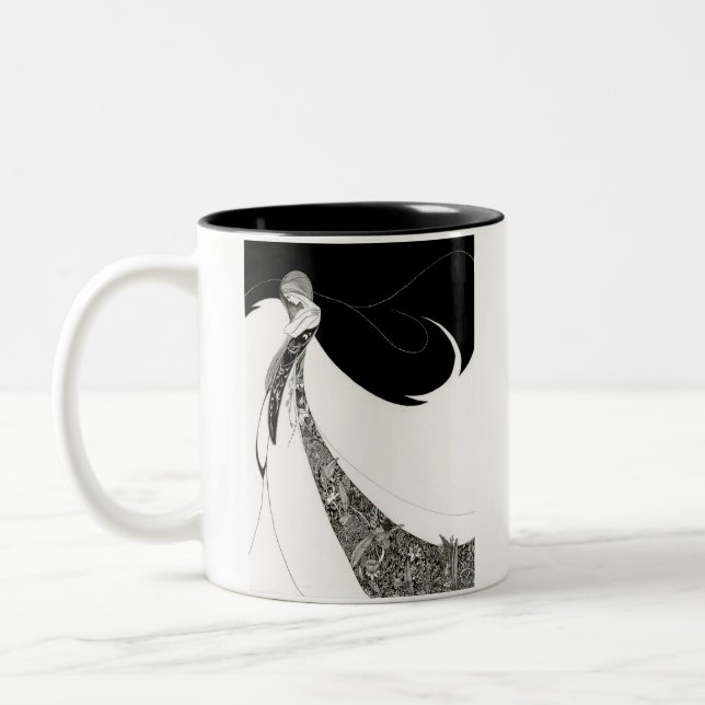 TASSE 2 COULEURS AUBREY BEARDSLEY (Gauche)