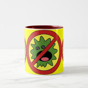 Tasse 2 Couleurs Aucun signe de monstres