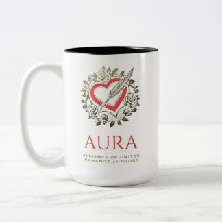 Tasse 2 Couleurs AURA coeur rouge vert couronne muet