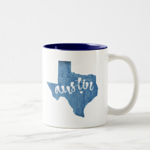 Tasse 2 Couleurs Austin, Texas
