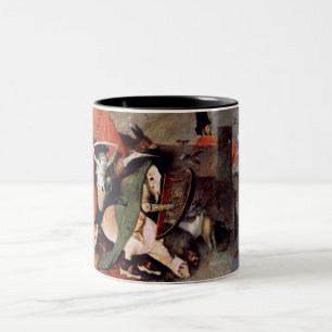 Tasse 2 Couleurs Autel d'Anthony - tentation de St Anthony, détail