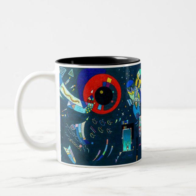 Tasse 2 Couleurs Autour du cercle - Kandinsky (Gauche)