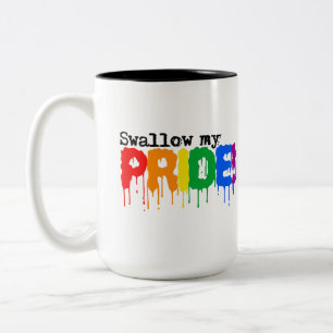 Tasse 2 Couleurs Avaler ma fierté
