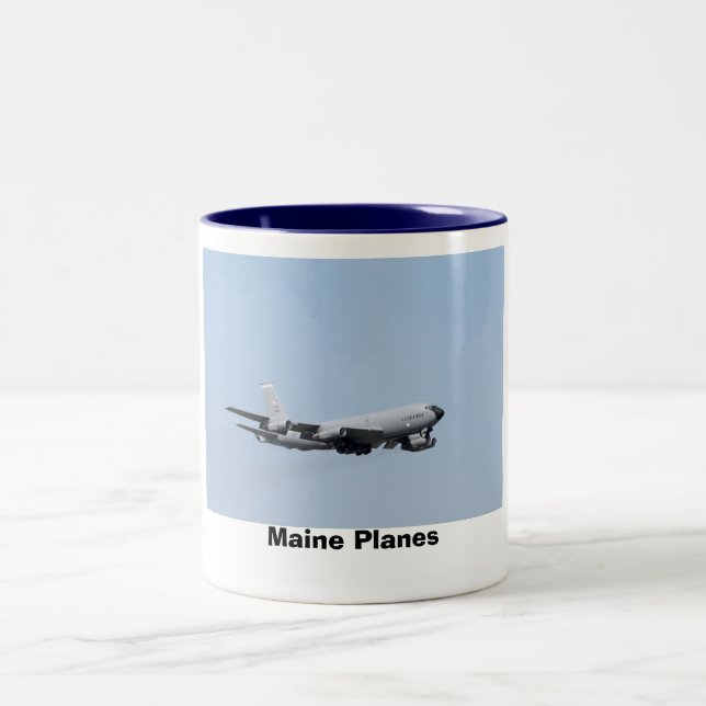 Tasse 2 Couleurs Avions du Maine (Centre)