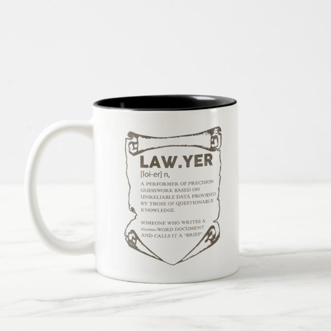 Tasse 2 Couleurs Avocat (Gauche)